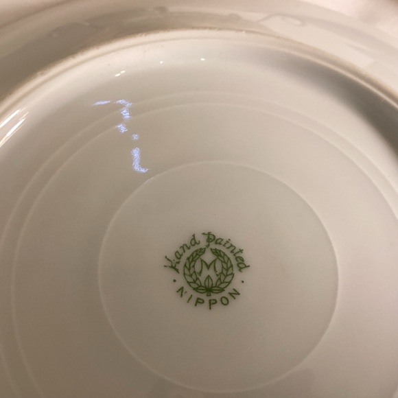 Set of 4 Nippon hand painted plates - Picture 6 of 6